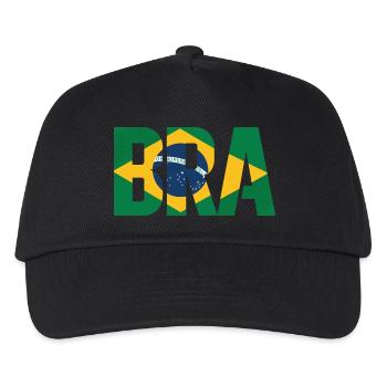 Brazil - Kids’ Baseball Cap - black - Front