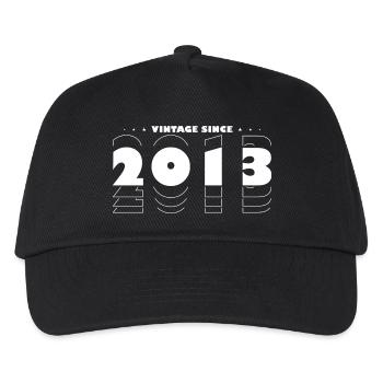 Vintage Bold Tribute to 2013 - Celebrate 12th - Kids’ Baseball Cap - black - Front