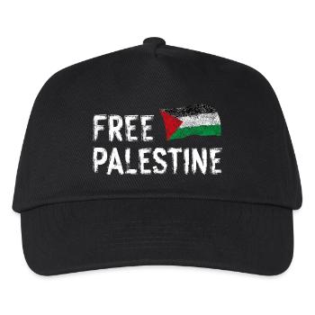 Free Palestine - Kids’ Baseball Cap - black - Front