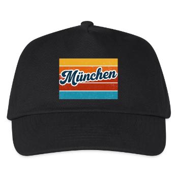 MÜNCHEN - MUNICH - Kids’ Baseball Cap - black - Front