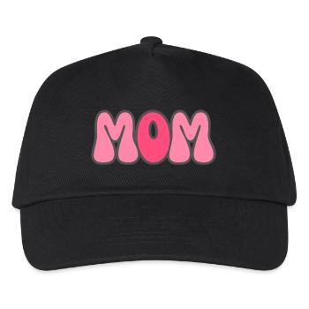 Modern Typography Cool Art Studio Brand Logo - Kinder Basecap - Schwarz - Vorne