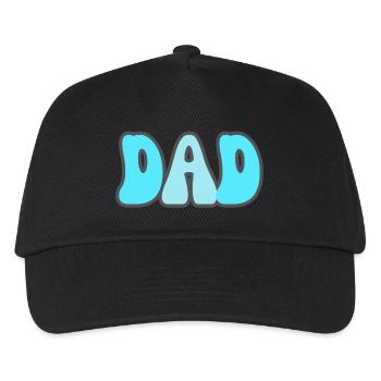 Modern Typography Cool Art Studio Brand Logo - Kinder Basecap - Schwarz - Vorne
