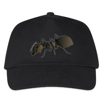 Fourmi - Casquette de baseball Enfant - noir - Devant