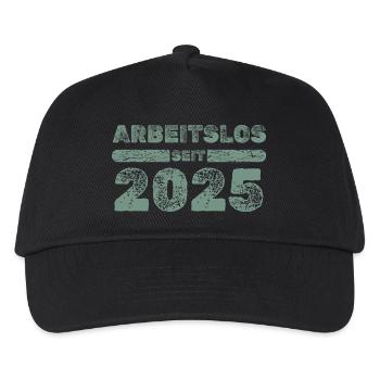 2025 2025 - Kinder Basecap - Schwarz - Vorne