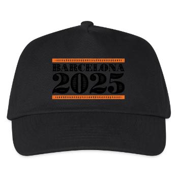 Barcelona 2025 - Kids’ Baseball Cap - black - Front