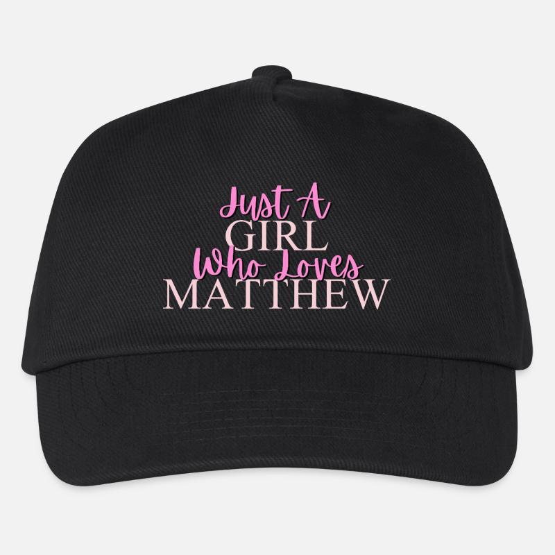 Empowering Girl, das Mathedesign liebt - Kinder Basecap - Schwarz