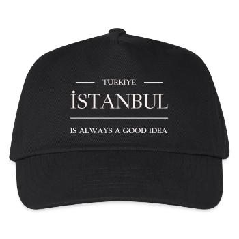 Türkiye, Istanbul always a good idea - Istanbul - Kids’ Baseball Cap - black - Front
