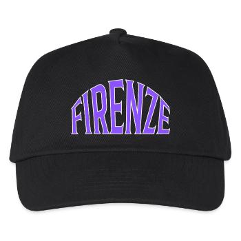 Firenze Florenz - Kinder Basecap - Schwarz - Vorne