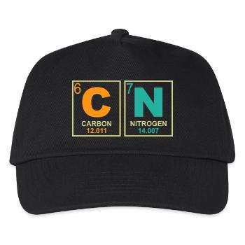 67 Meme Lustiger Lehrer Naturwissenschaften Periodensystem Retro - Kinder Basecap - Schwarz - Vorne