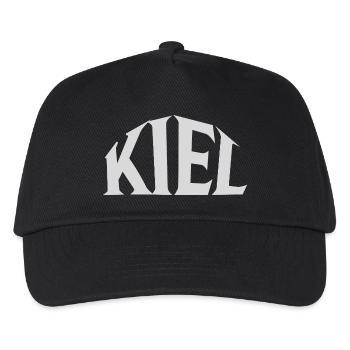 Kiel - Kinder Basecap - Schwarz - Vorne