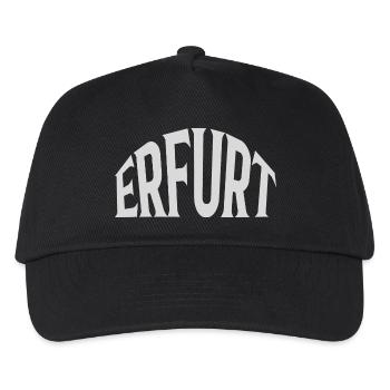 Erfurt - Kinder Basecap - Schwarz - Vorne
