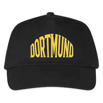 Dortmund - Kinder Basecap - Schwarz - Vorne