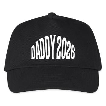 Daddy 2026 - Kids’ Baseball Cap - black - Front
