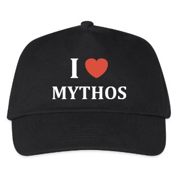Mythos - Kinder Basecap - Schwarz - Vorne