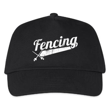 fencing - Kids’ Baseball Cap - black - Front