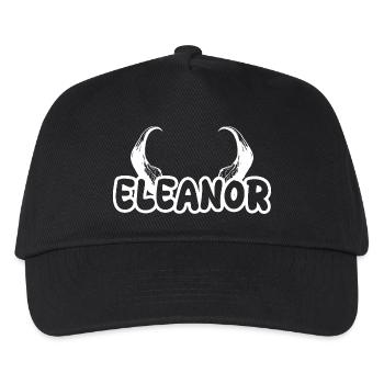 Eleanor dans le rôle d’Eleanor - Casquette de baseball Enfant - noir - Devant