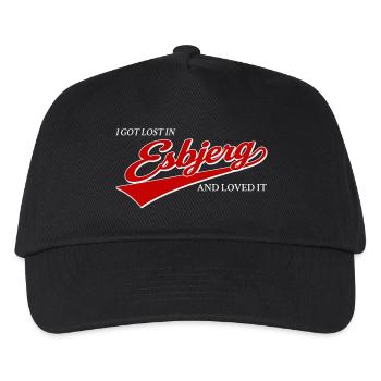 Je me suis perdu à Esbjerg et j’ai adoré - Casquette de baseball Enfant - noir - Devant