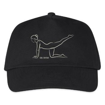 SOUL CONTOUR - Vyaghrasana - Kinder Basecap - Schwarz - Vorne