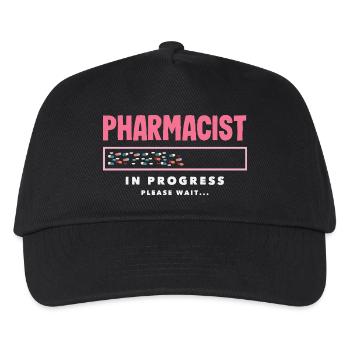 Pharmazeut In Ausbildung Pharmazietechnik-student - Kinder Basecap - Schwarz - Vorne