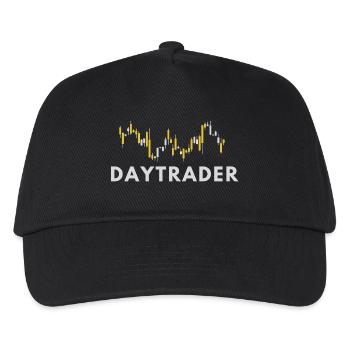 Trader - Trading Stock Exchange Stocks - Kids’ Baseball Cap - black - Front