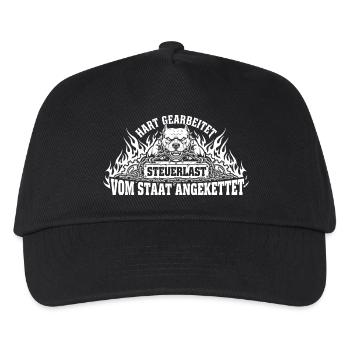 Travailleur, enchaîné par l’État - Casquette de baseball Enfant - noir - Devant