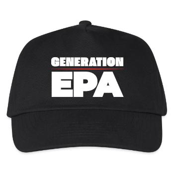 Generation EPA - Kinder Basecap - Schwarz - Vorne