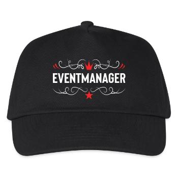 Event Manager - Kids’ Baseball Cap - black - Front