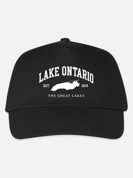Lake Ontario Golf von Mexiko Kennedy Center Das - Kinder Basecap - Schwarz
