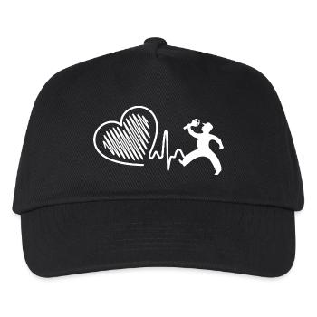 Locksmith Heartbeat - Kids’ Baseball Cap - black - Front