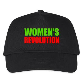 Womens revolution - Kinder Basecap - Schwarz - Vorne