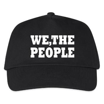 we the people - Kinder Basecap - Schwarz - Vorne