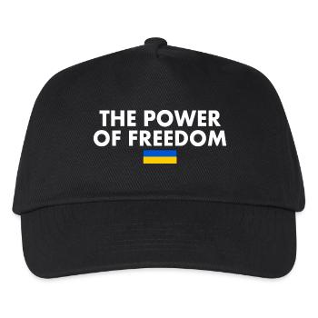 The power of freedom - Kids’ Baseball Cap - black - Front