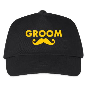 Groom - Kinder Basecap - Schwarz - Vorne