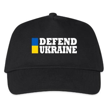 Defend ukraine - Kids’ Baseball Cap - black - Front