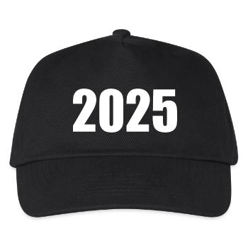 2025 - Kinder Basecap - Schwarz - Vorne