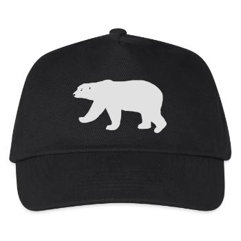 Polar Bear - Kids’ Baseball Cap - black - Front
