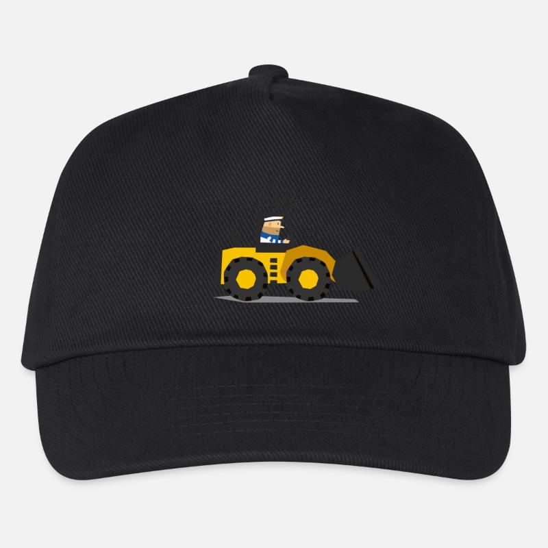Bagger - Kinder Basecap - Schwarz