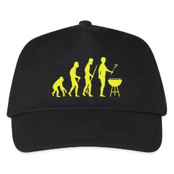 Barbecue Evolution - Casquette de baseball Enfant - noir - Devant