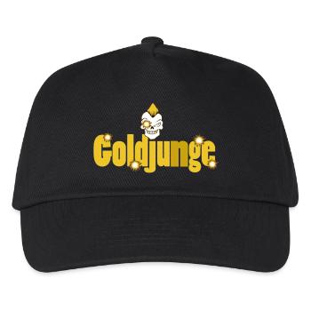 gold young - Kids’ Baseball Cap - black - Front