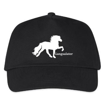 Gangway gal knows - Kids’ Baseball Cap - black - Front