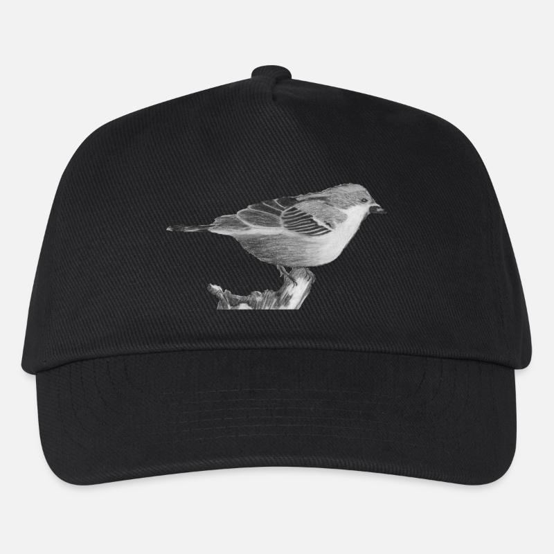 Spatz - Kinder Basecap - Schwarz