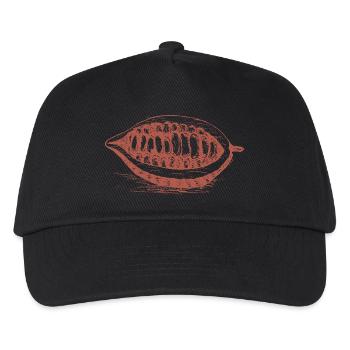 Cocoa bean - Kids’ Baseball Cap - black - Front