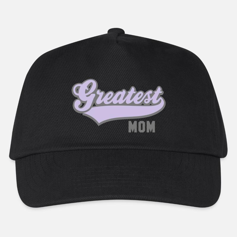 Le plus grand 2C MOM - Casquette de baseball Enfant - noir