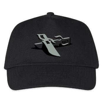 knivesgrey - Kinder Basecap - Schwarz - Vorne