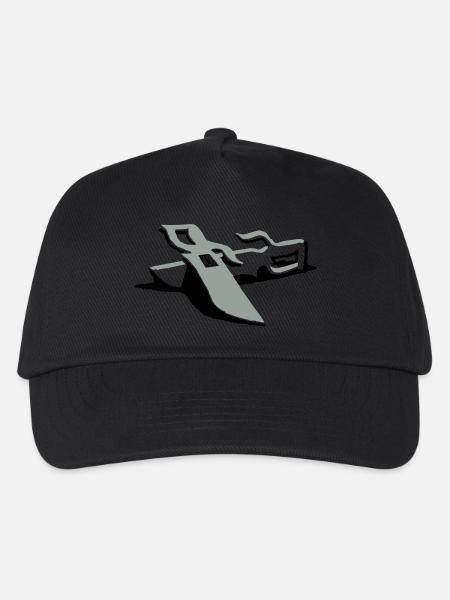 knivesgrey - Kinder Basecap - Schwarz