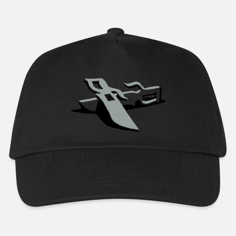 knivesgrey - Kinder Basecap - Schwarz