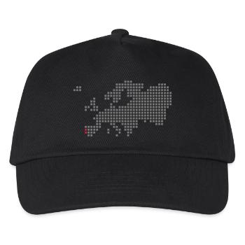 Portugal - Casquette de baseball Enfant - noir - Devant