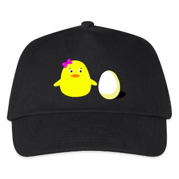 big sister chick - Kinder Basecap - Schwarz - Vorne