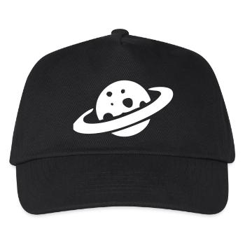 Fromage planète Saturne - Casquette de baseball Enfant - noir - Devant