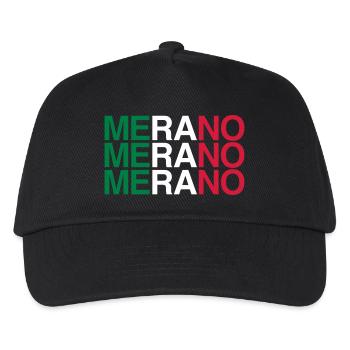 MERANO Italien Italy Flag Italia - Kids’ Baseball Cap - black - Front